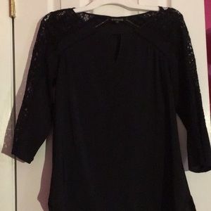 Express Lace Detail Top